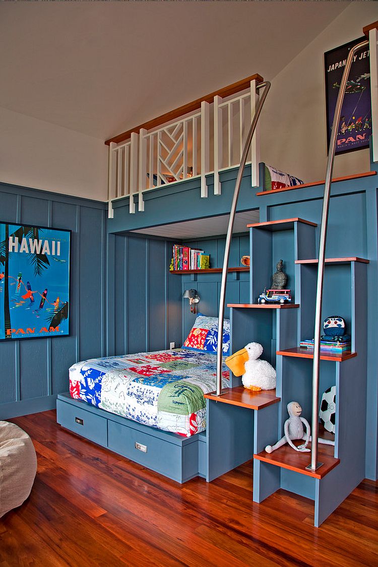 boys bedroom shelves