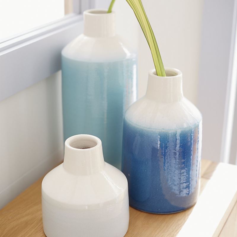 Terra cotta vases from Crate & Barrel