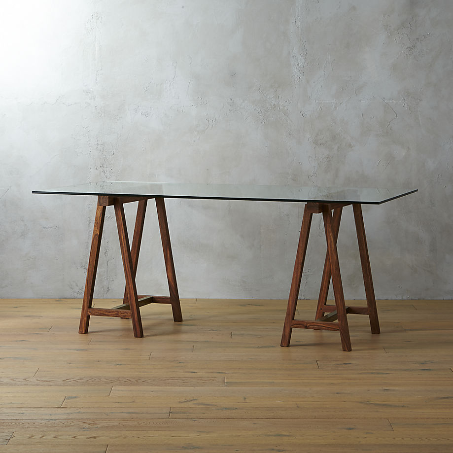 Trestle table from CB2