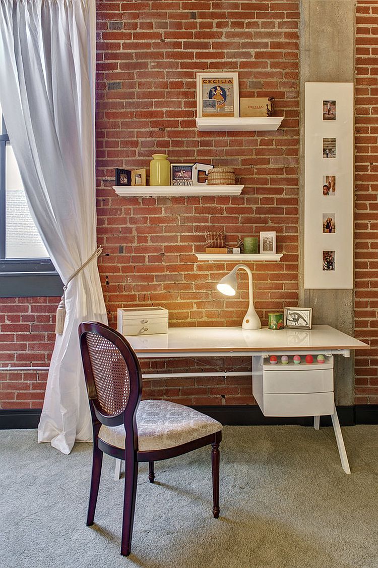 Turn even the tiniest nook in your home into a lovely workspace [Design: S&K Interiors]