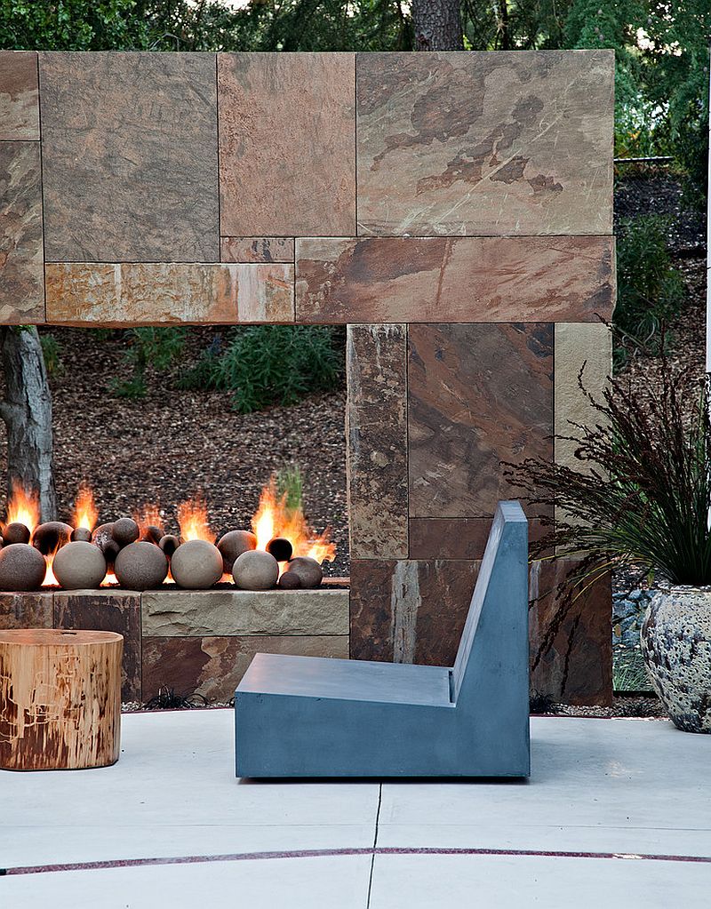 Sizzling Style How To Decorate A Stylish Outdoor Hangout With A Fireplace