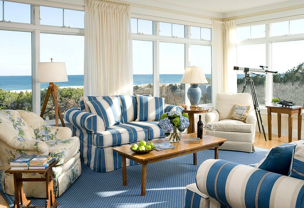 Country Coastal Living Room Ideas / 20 Gorgeous Beach House Decor Ideas ...