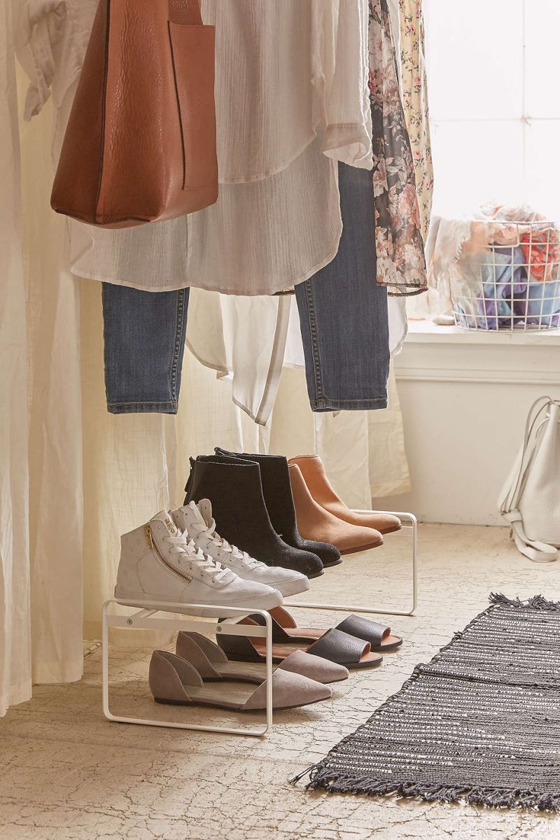 Adjustable shoe organizer from Urban Outfitters