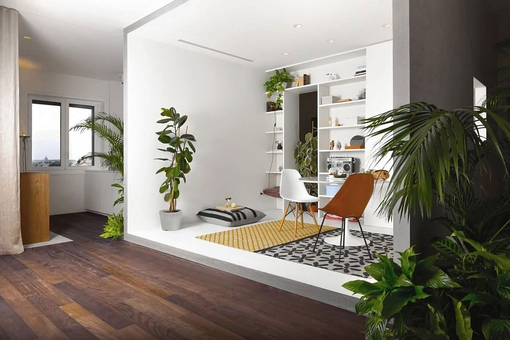 Apartment Brazilian Taste in Milan filled with natural greenery