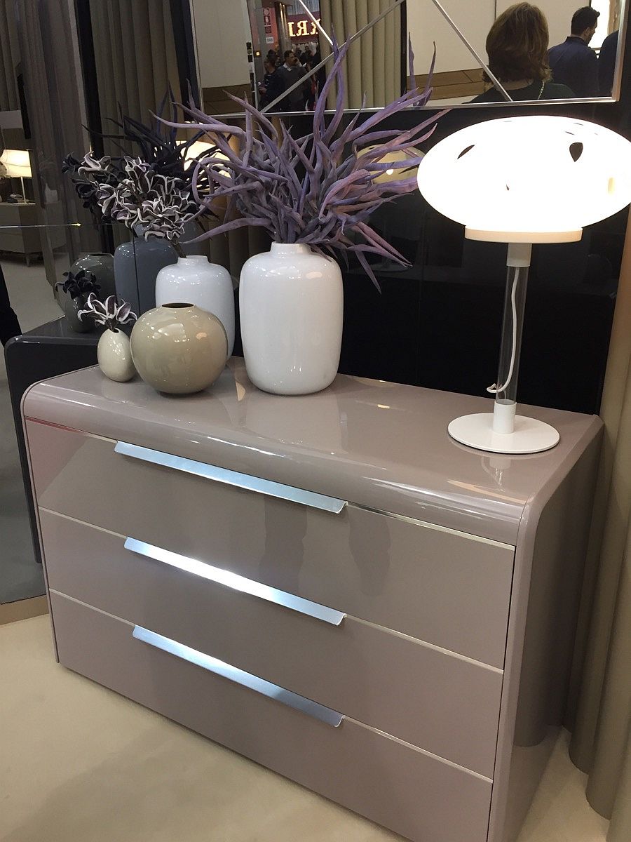 Contemporary nightstand design on display at iSaloni 2016