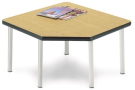 Corner table for the office 270x180 Space Saving Corner Furniture Finds