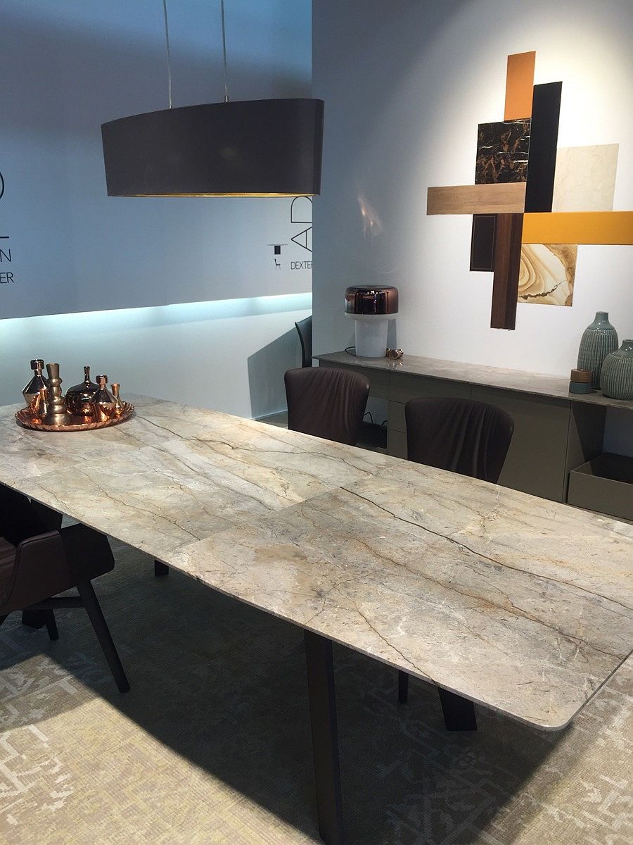 Custom dining table designs from Draenert