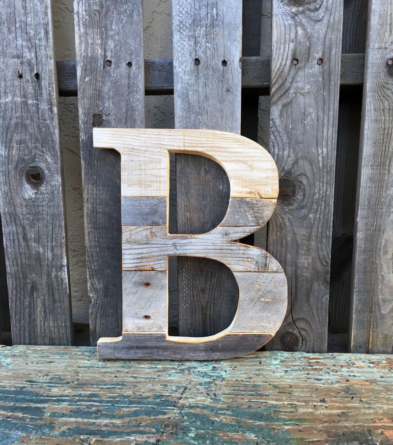 Decorating With Wooden Letters, Wooden Wall Letters Decoration Ideas