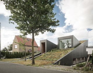 House Pibo: Partially Underground Home Turns Its Roof into an Extended Garden!