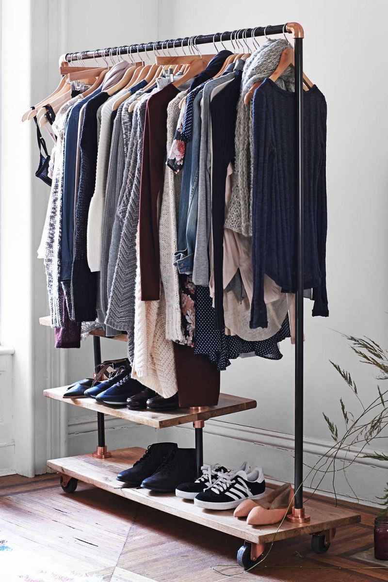 How to Display Your Capsule Wardrobe