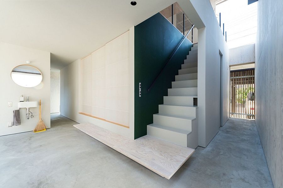 Interior of Go Bang House in Nagaoka, Japan