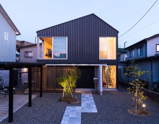 Modern Industrial Japanese Home Redefines Boundaries of Style and Space