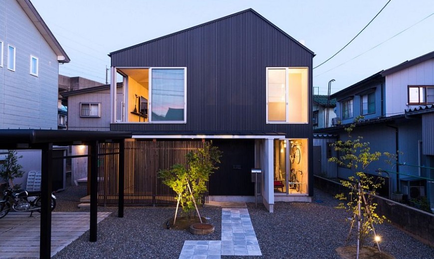 Modern Industrial Japanese Home Redefines Boundaries of Style and Space