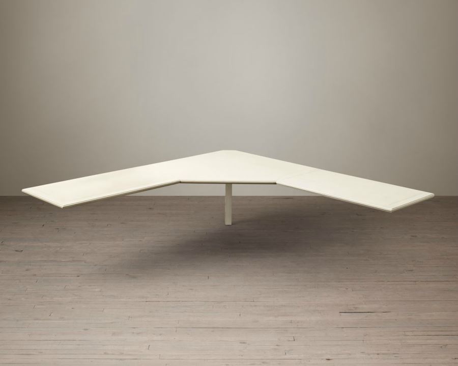 Long corner desk from Restoration Hardware