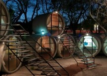 sleeping pods in Mexico's Tubo Hotel