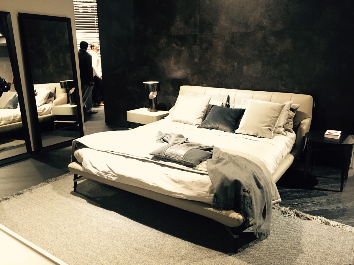 New Fenice bed by Bernhardt & Vella  Designed from Natuzzi