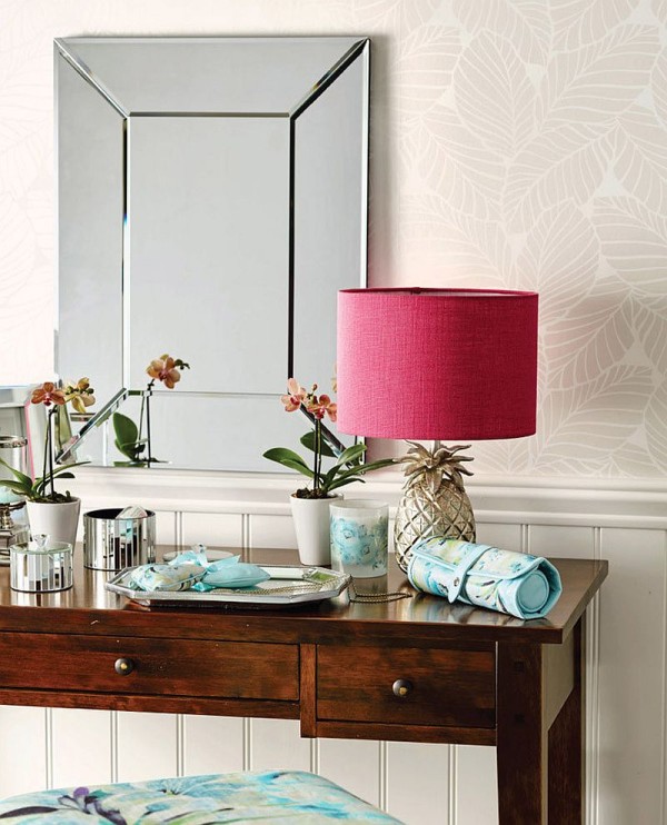 Hot Summer Trend 25 Dashing Powder Rooms with Tropical Flair