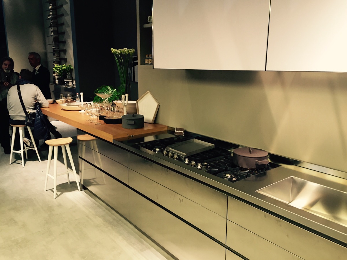 Stainless steel kitchens from ILVE