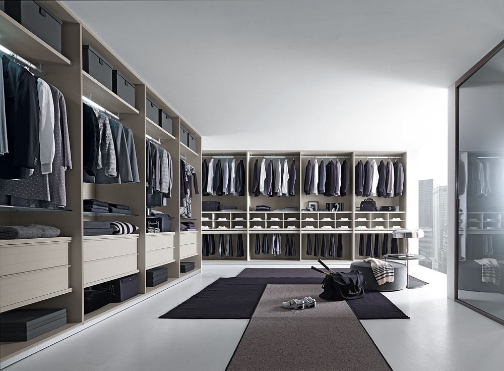 Tecnopolis walk-in closet from Anima Domus