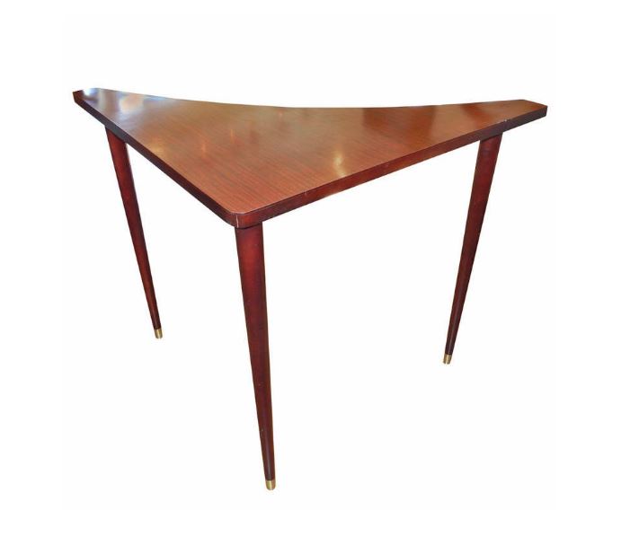 Vintage corner table from 1stdibs dealer Pamela Lerner