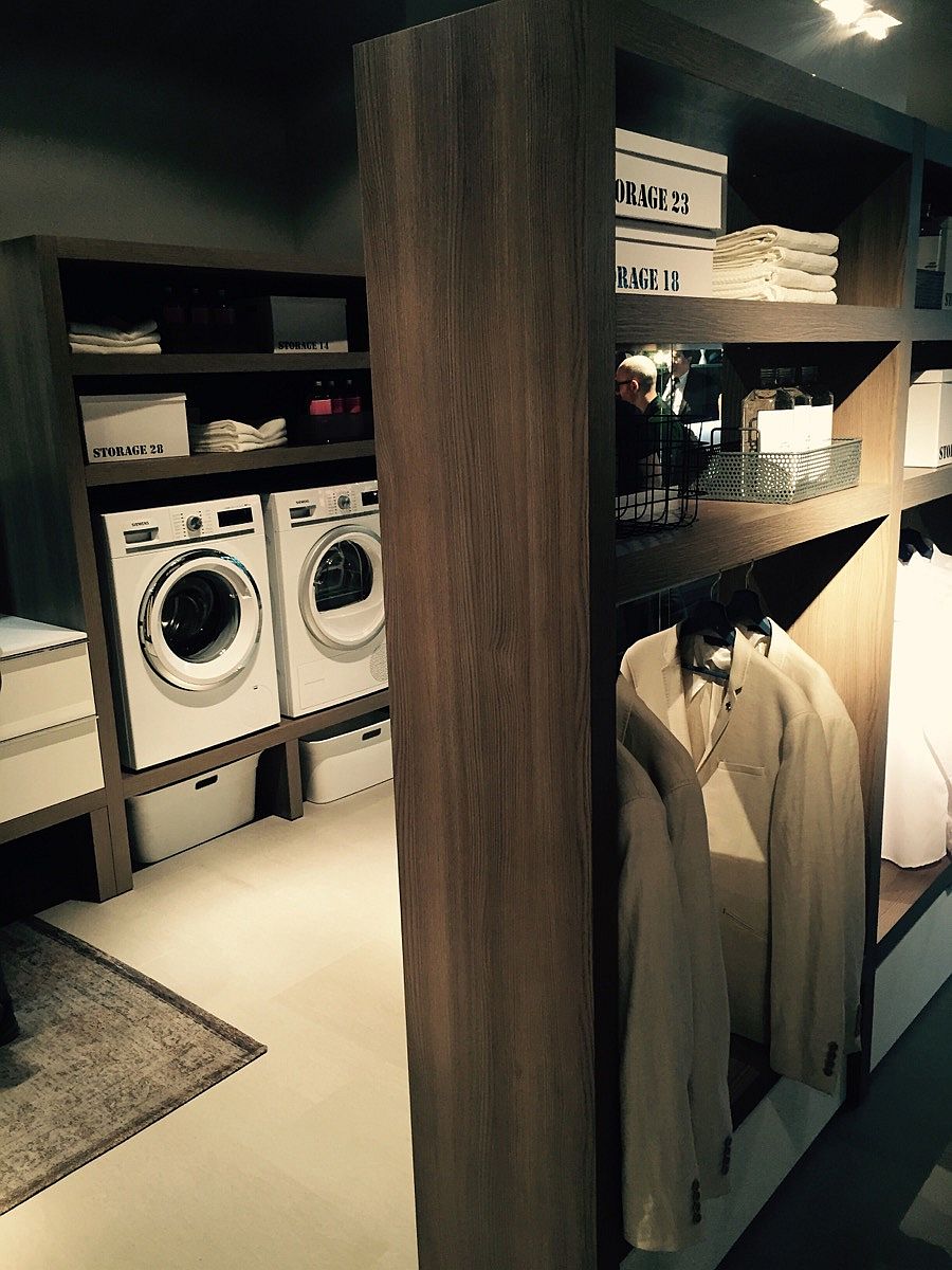 Wardrobe, launfry and a whole lt more from IDEAGROUP at Salone del Mobile 2016