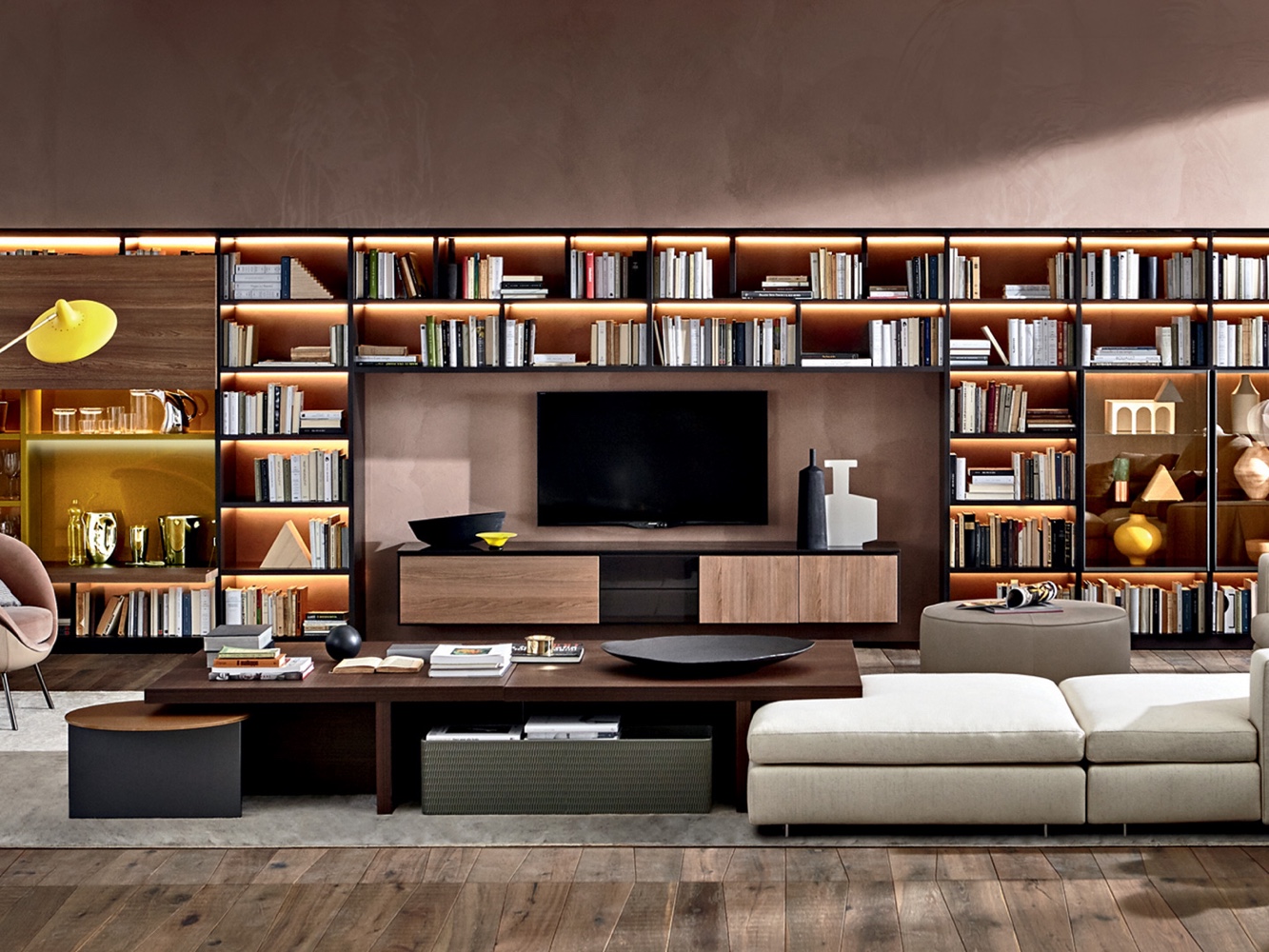 505 shelving by Nicola Galicia for Molteni&C. Image © Molteni & C S.P.A.