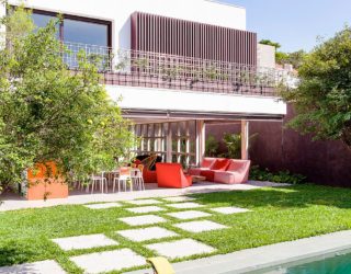 A World of Green: Cheerful São Paulo Residence with Vibrant Pops of Color