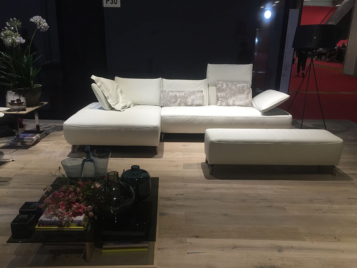 Adaptable and multi-functional sofas with playful zest from Koinor at the Milan Design Fair 2016
