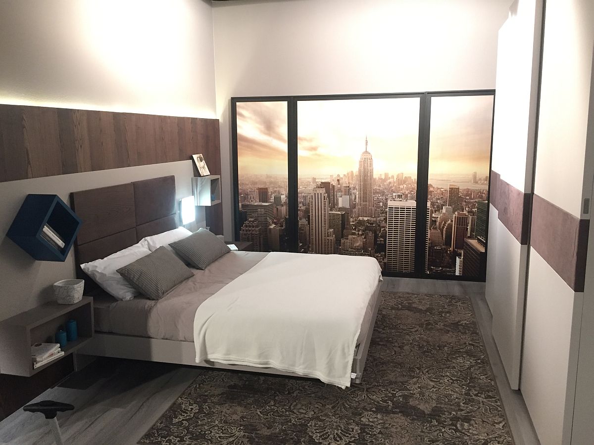 Bedroom inspirations at Line Gianser stand at Salone 2016