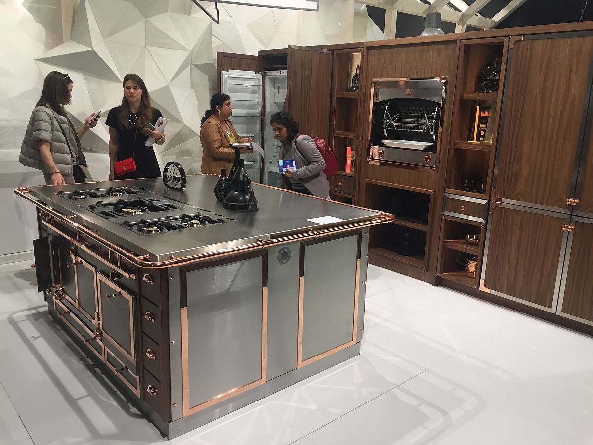 Bespoke and classy kitchen range from La Cornue at EuroCucina 2016