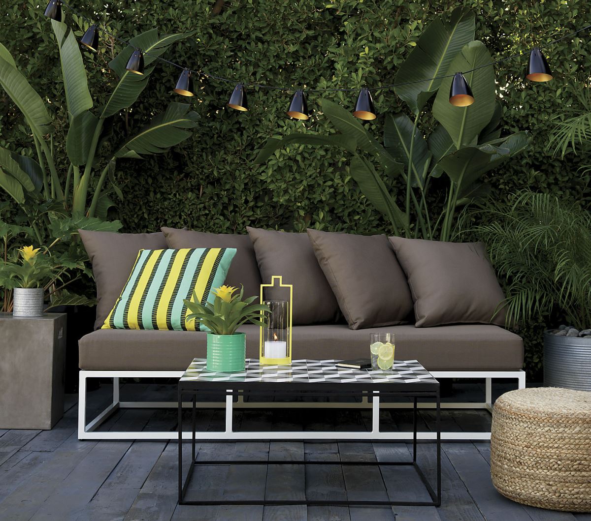 Cb2 deals outdoor pouf