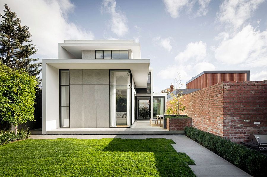 Contemporary rear extension of Victorian home in Armadale, Melbourne, Australia