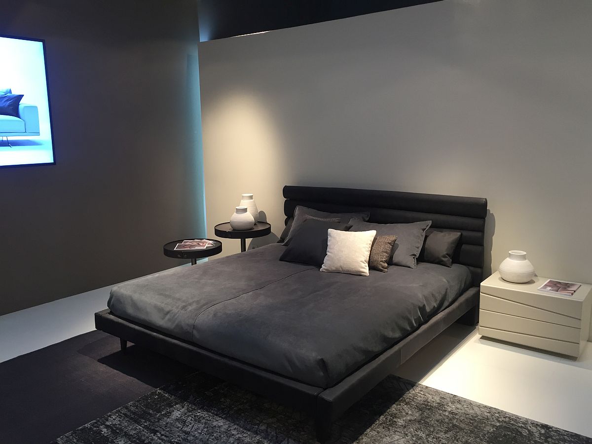 Dark bedroom idea is perfect for the sophisticated bachelor pad