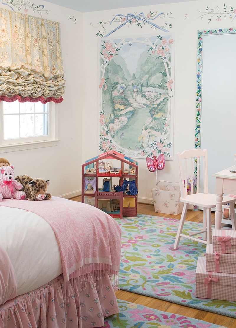 30 Creative And Trendy Shabby Chic Kids Rooms   Dreamy And Wonderful Girls Bedroom Seems To Have Jumped Out Of A Fairytale 