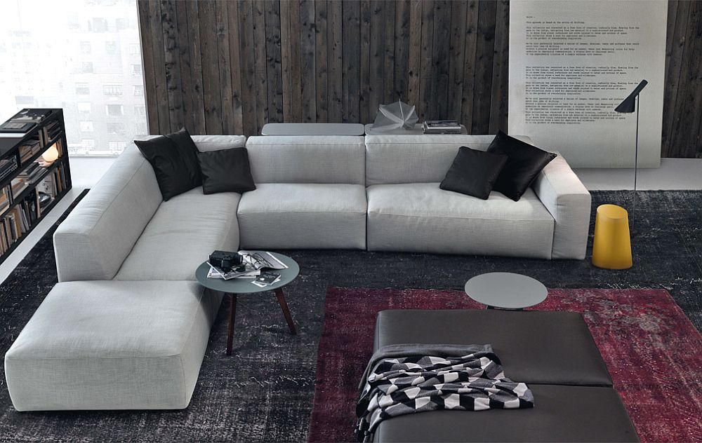 Elegant Daniel sofa in a more lighter, neutral hue