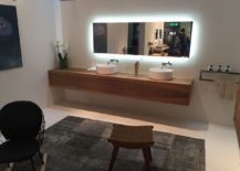 Floating-wooden-vanity-round-sinks-and-LED-strip-lit-mirror-from-ArlexItalia-217x155