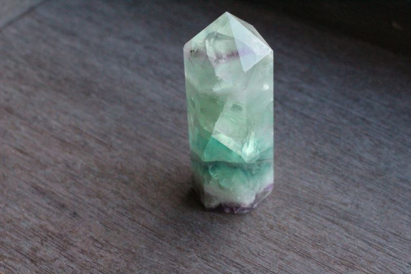 Fluorite obelisk from Etsy shop Lotus