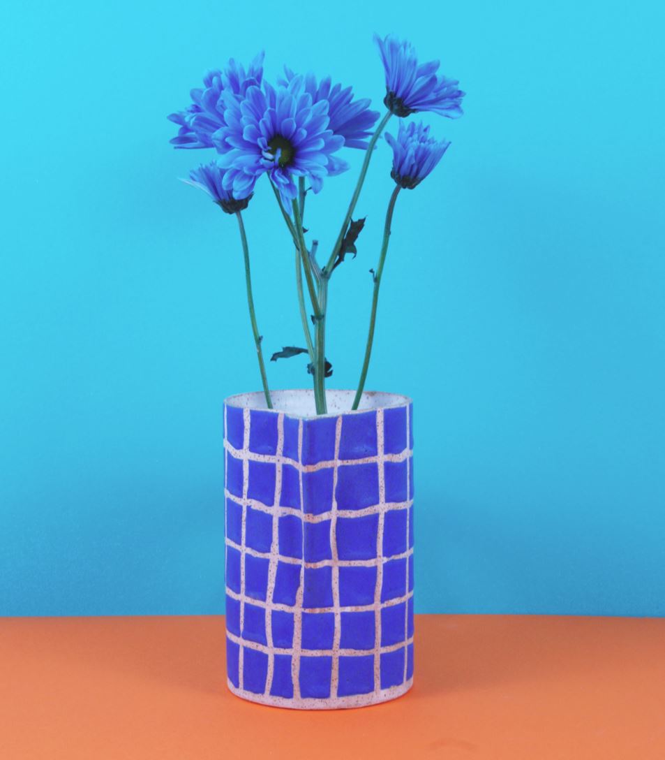 Grid Vase from Recreation Center