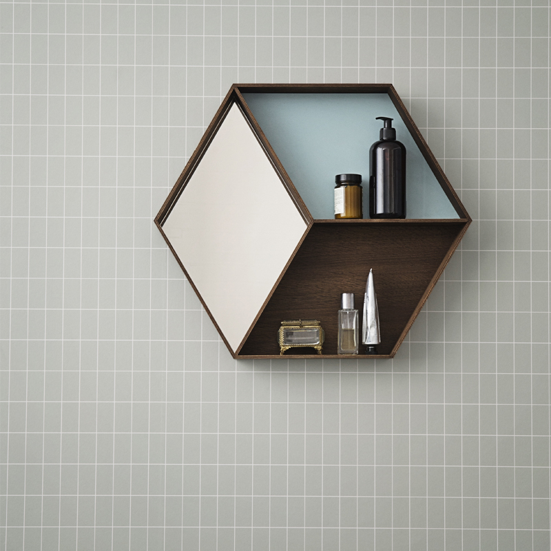 Grid wallpaper from ferm LIVING