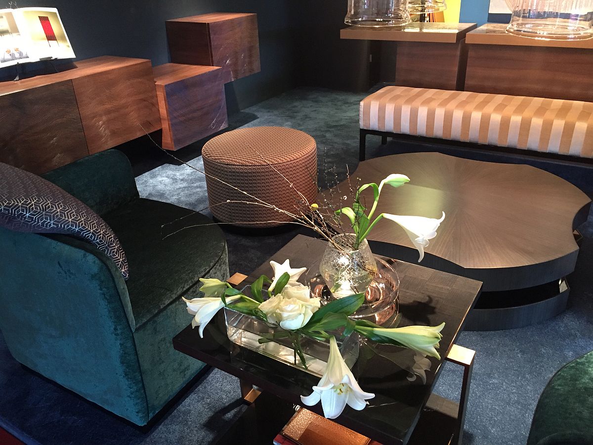 Handmade living room furniture from Luísa Peixoto Design at Slaone del Mobile 2016