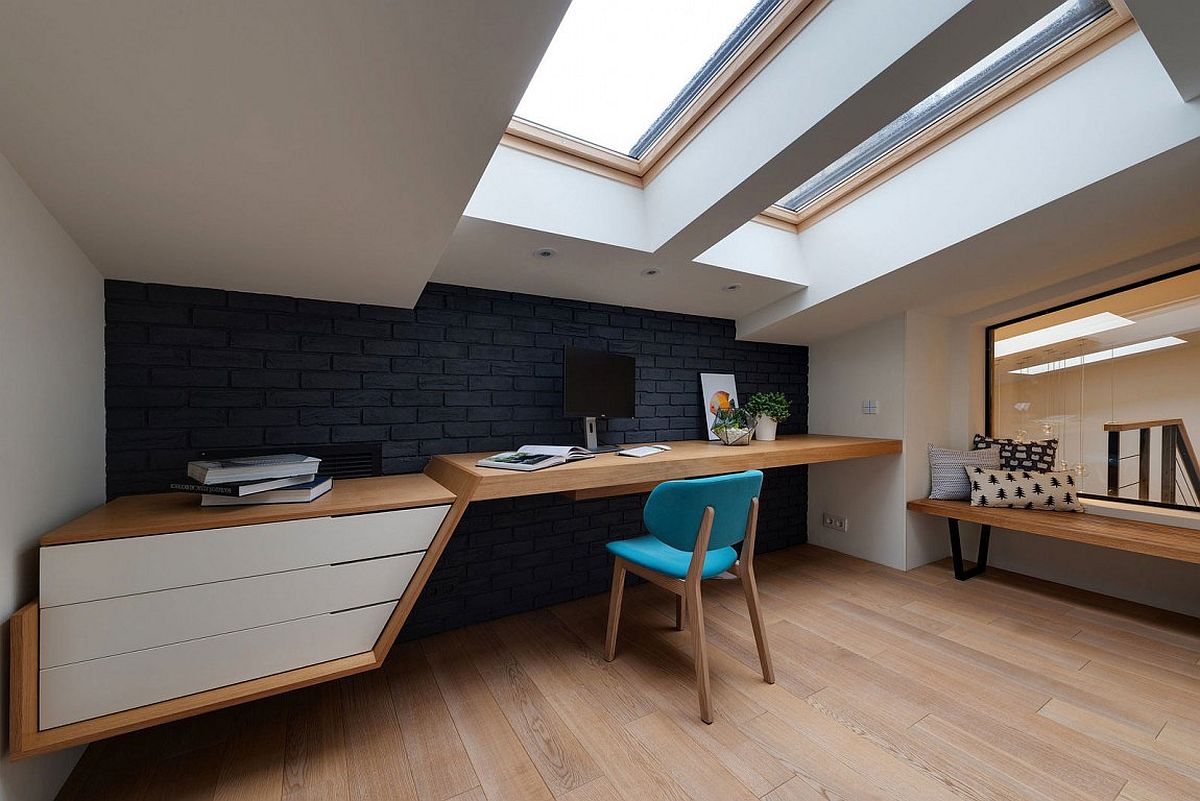 Home office keeps away noise and offers ample privacy