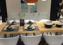 Latest dining table and chairs unlveiled by Leicht at Milan 2016