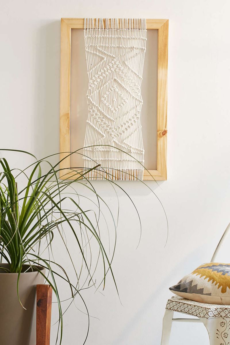 Macrame wall hanging from Urban Outfitters