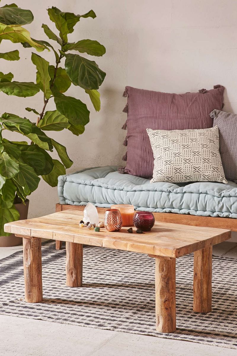 Mango wood coffee table from Urban Outfitters