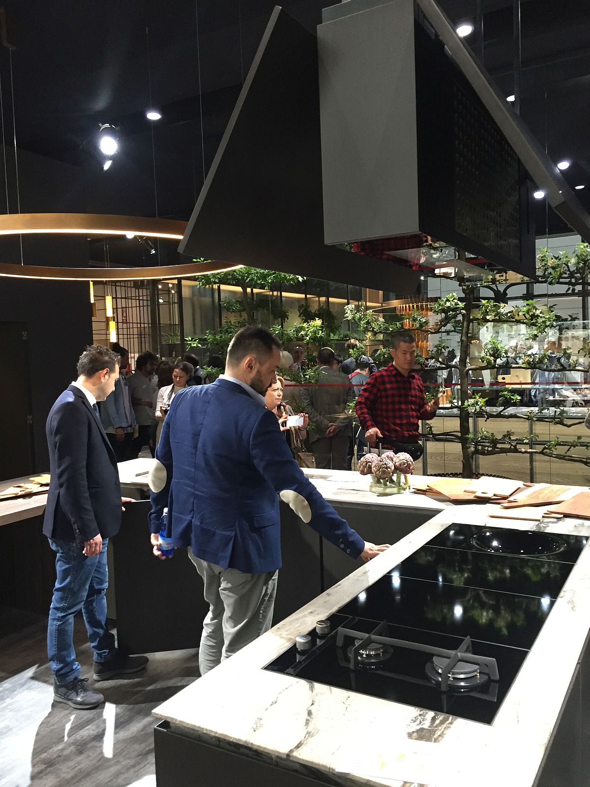 Marble kitchen countertops make a big splash at EuroCucina 2016