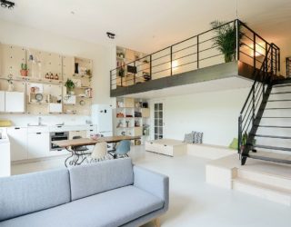 Early 1900s School in Amsterdam Turned into a Cheerful Apartment