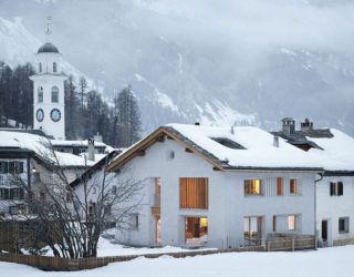 In the Majestic Shadow of Alps: Cozy Home Renovation in Sils im Engadin