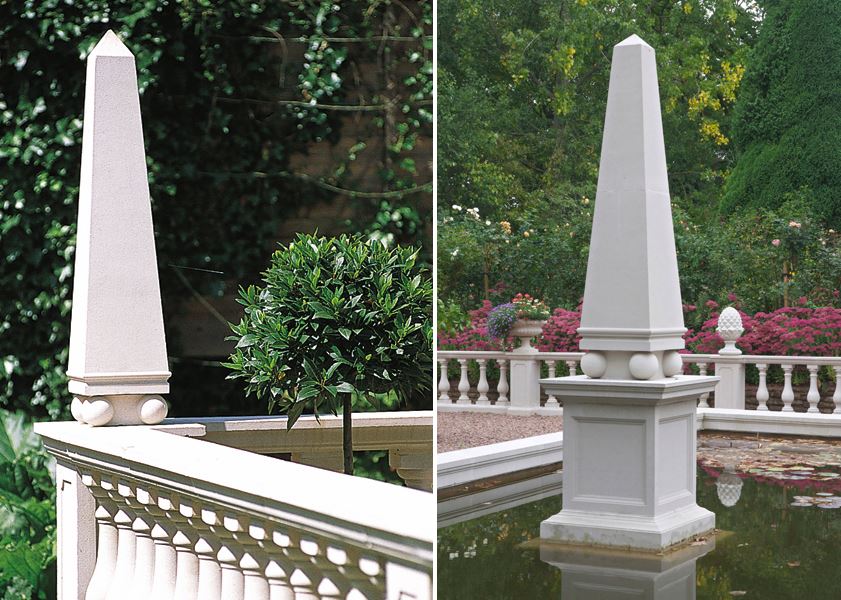 Obelisks from Haddonstone