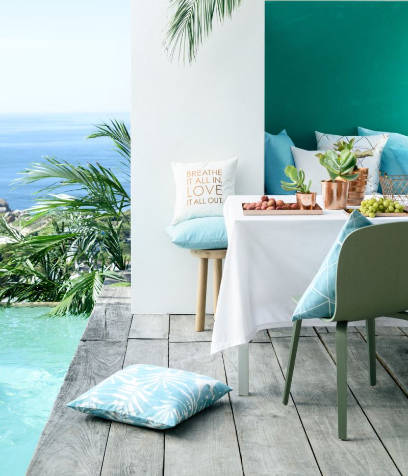 Peaceful tropical style from H&M Home