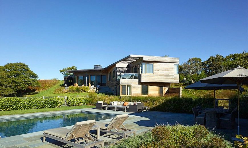 Hillside Delight: Contemporary Farm House Takes Shape on Martha’s Vineyard